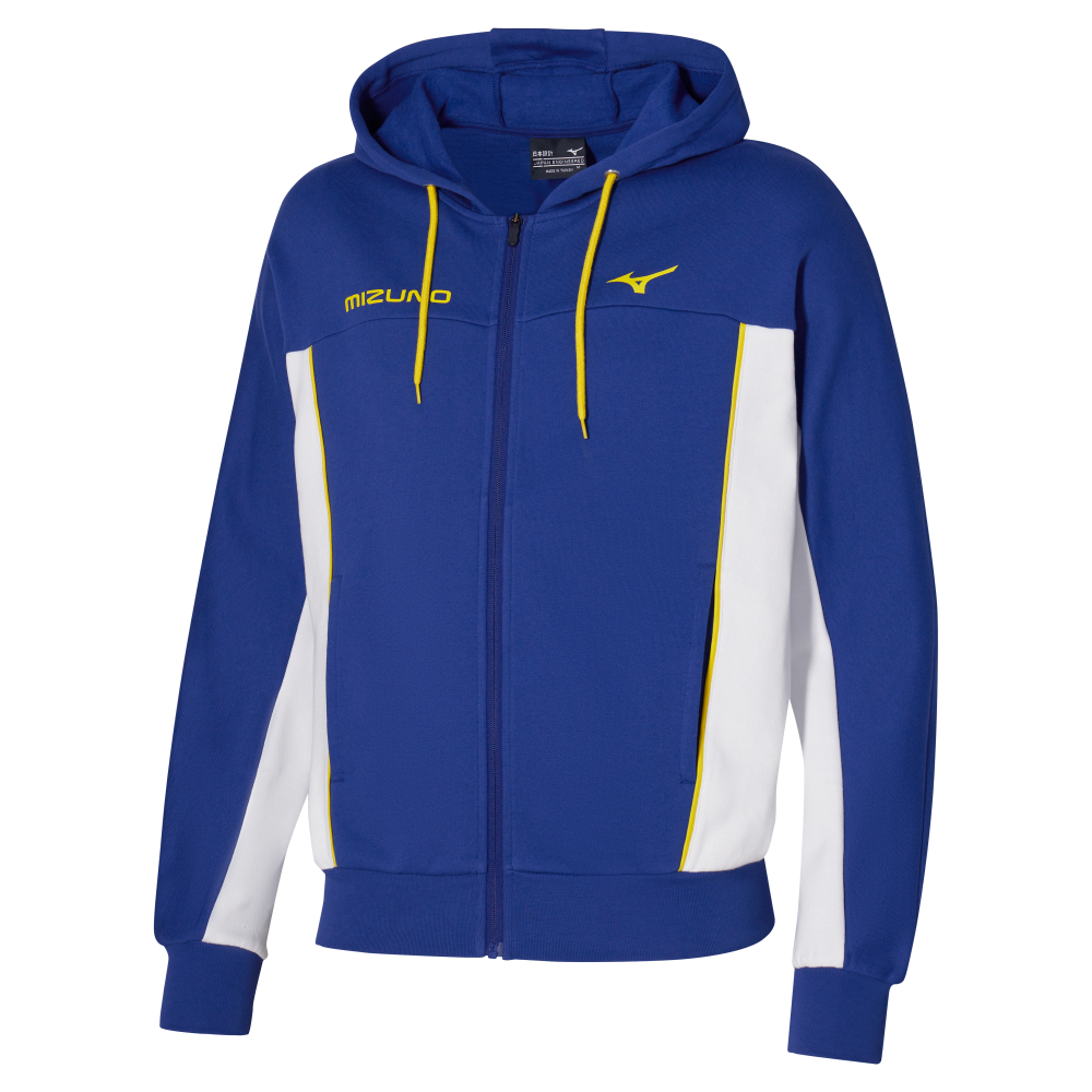 ATHLETICS MIZUNO SWEAT JACKET Bellwether blue Hombre Talla S